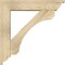 Ekena Millwork Legacy Traditional Rough Sawn Bracket w/ Offset Brace, Douglas Fir, 6"W x 26"D x 26"H BKT0604X26X26LEC01RDF - alternate 3